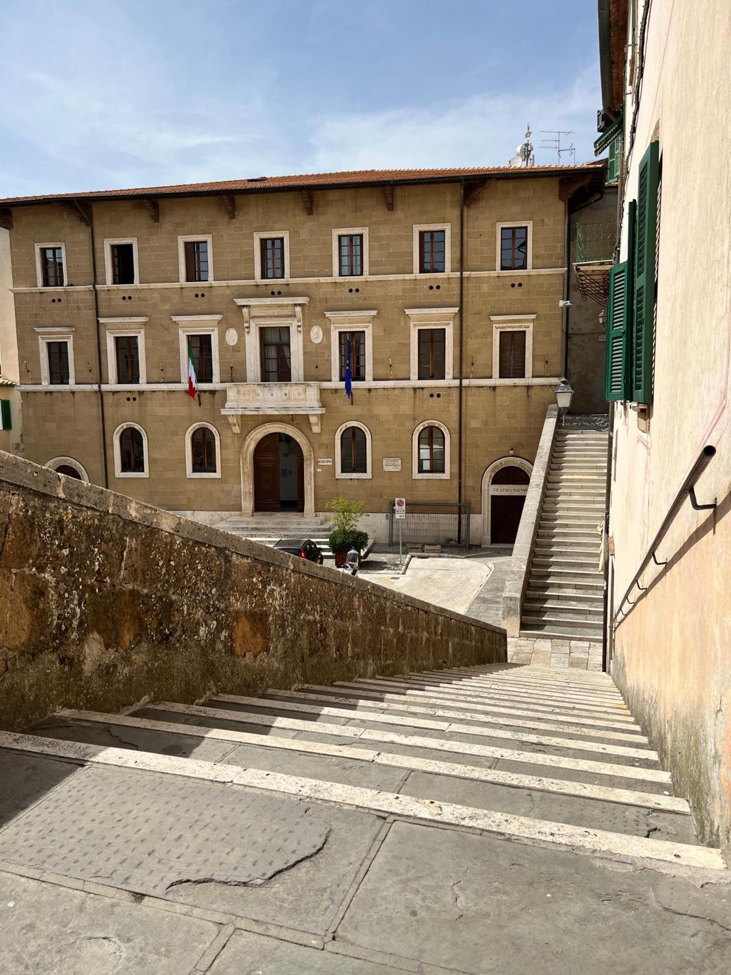 Ferienwohnung La Soffitta Nel Bastione Pitigliano Exterior foto