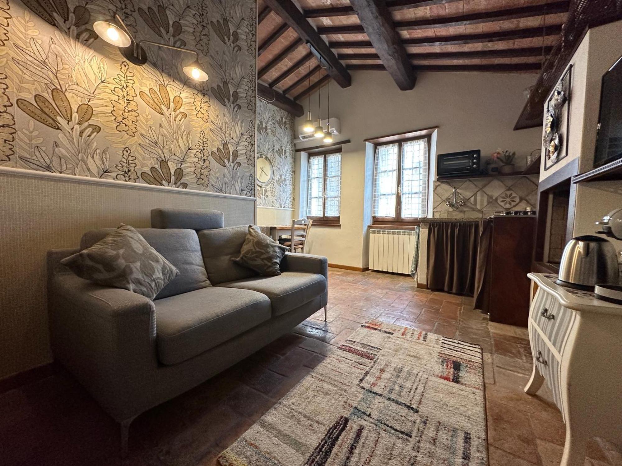 Ferienwohnung La Soffitta Nel Bastione Pitigliano Exterior foto