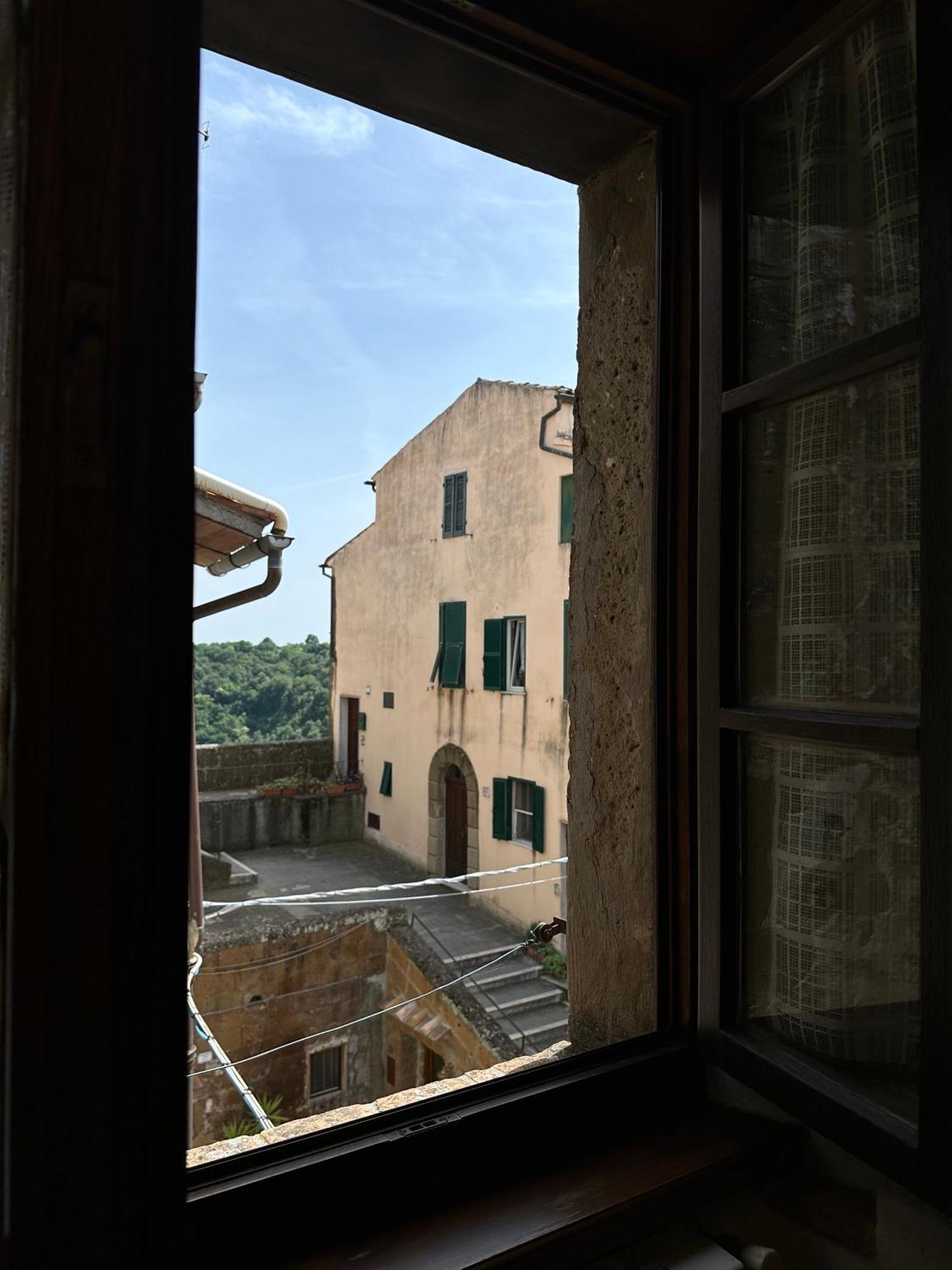 Ferienwohnung La Soffitta Nel Bastione Pitigliano Exterior foto