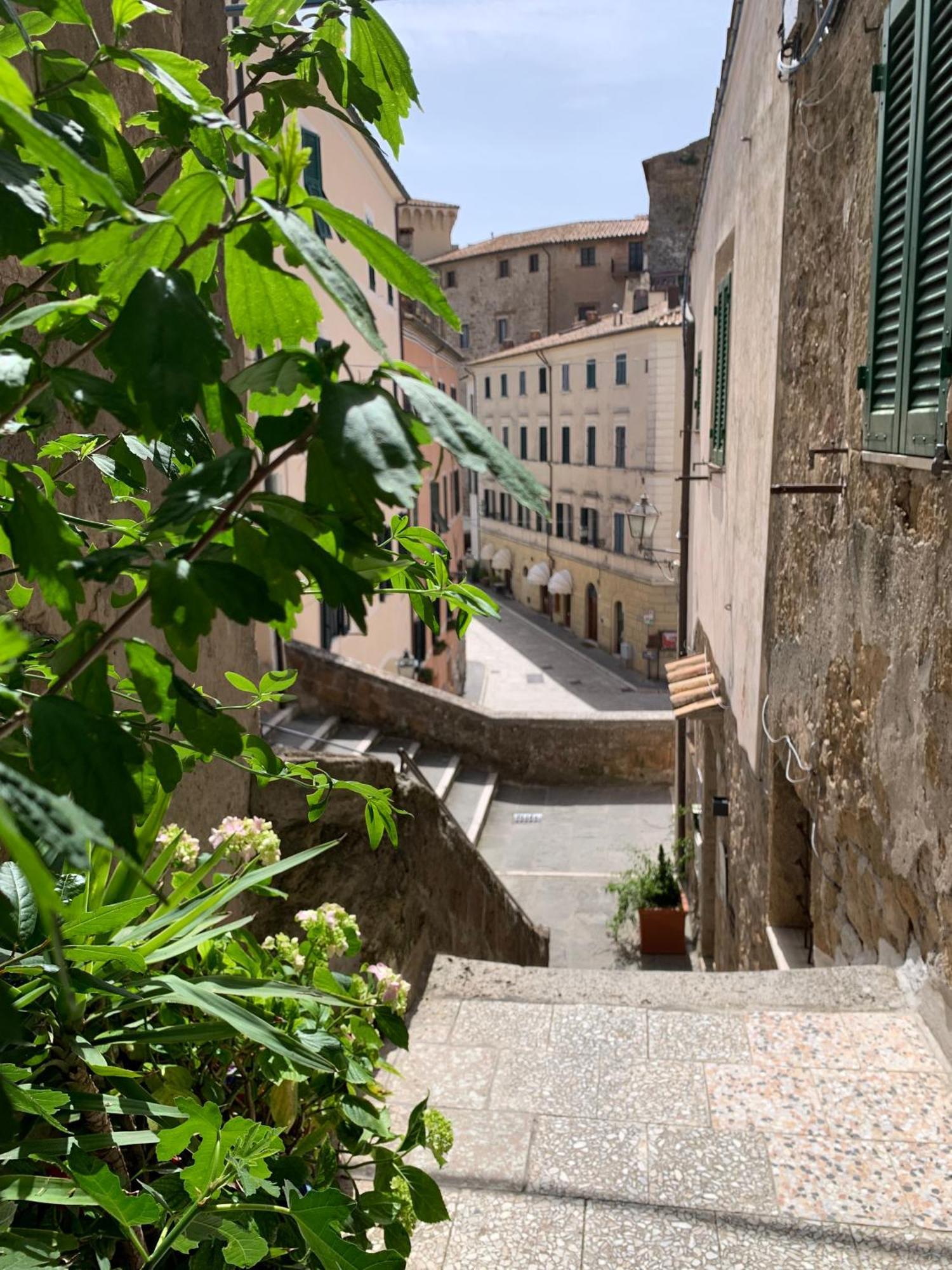 Ferienwohnung La Soffitta Nel Bastione Pitigliano Exterior foto